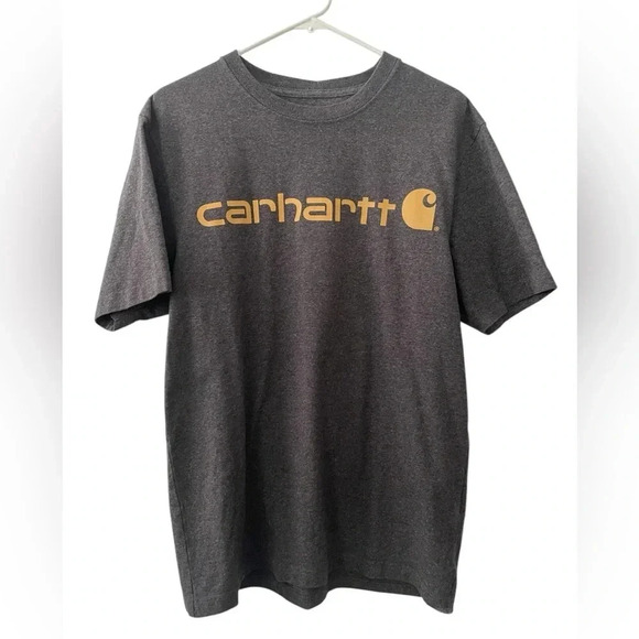 Carhartt Men's Loose Fit Heavyweight Short-Sleeve Logo Graphic T-shirt Small - Picture 4 of 5